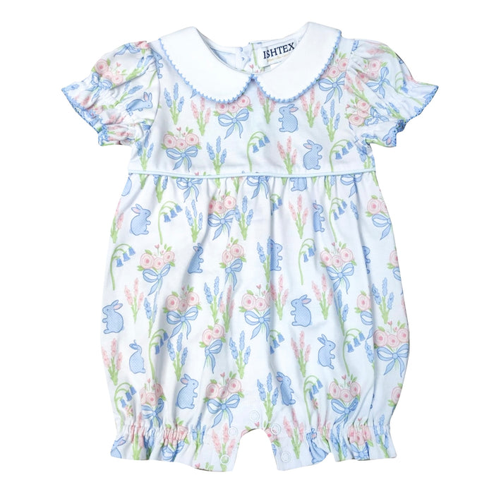 *Pre-Order* Ishtex Bunny Romper - Blue