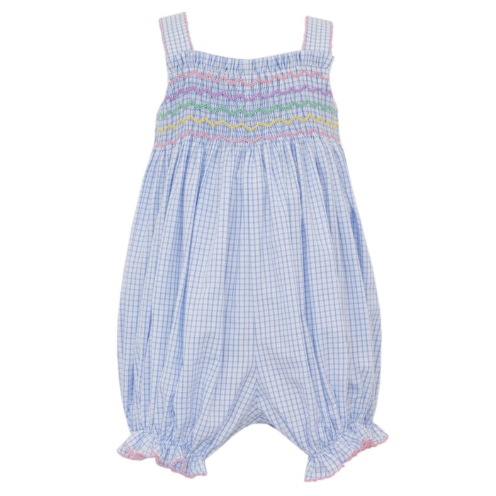 *Pre-Order* Anavini Smocked Sunbubble - Blue/Multicolor