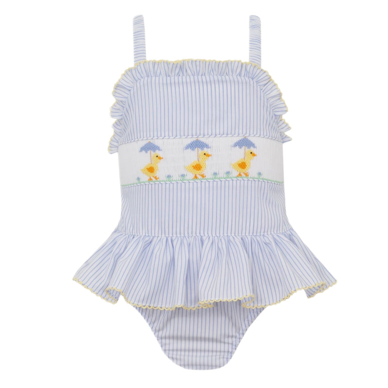 *Pre-Order* Anavini Ducks One Piece Swimsuit - Blue