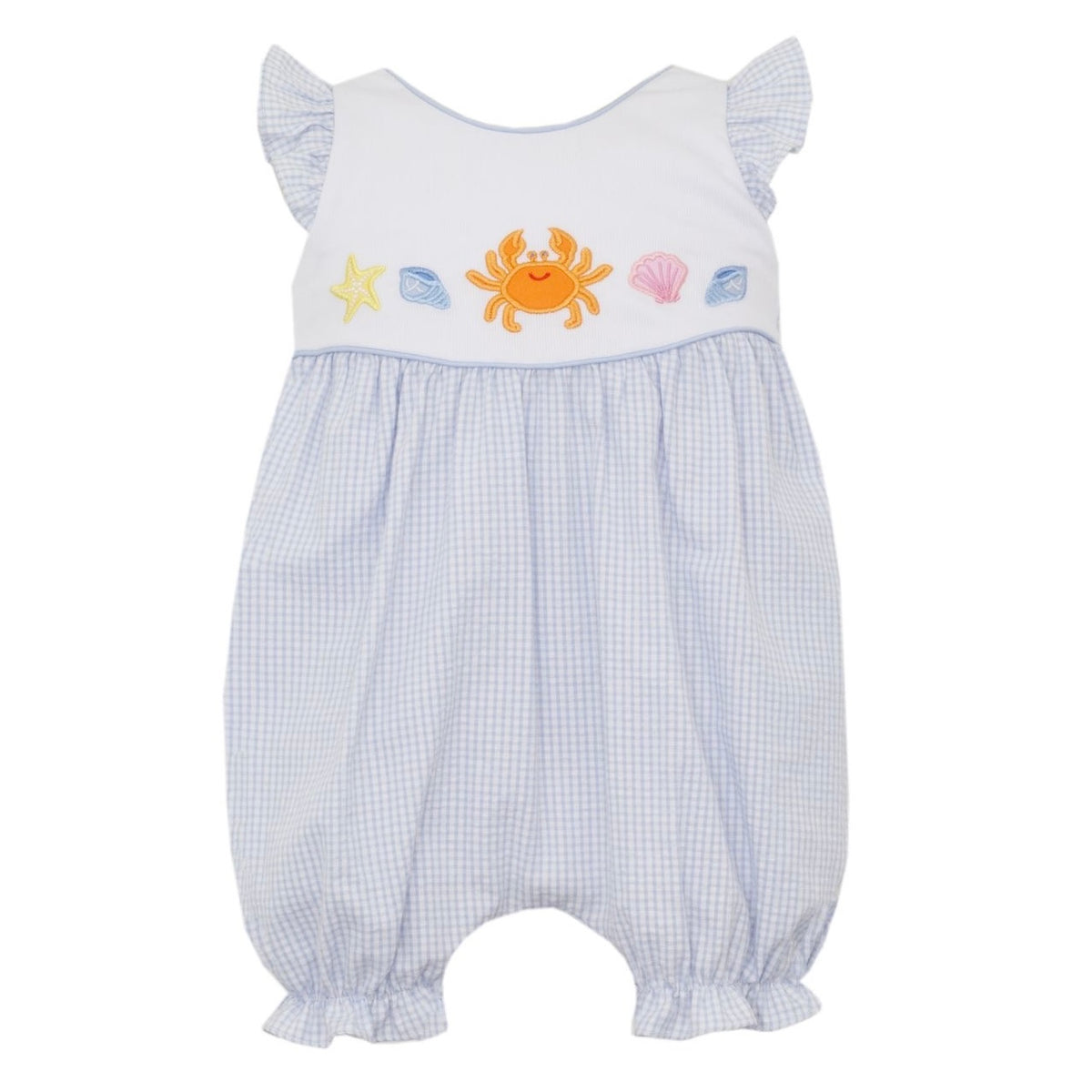 *Pre-Order* Claire & Charlie Girls Crab Sunbubble - Blue