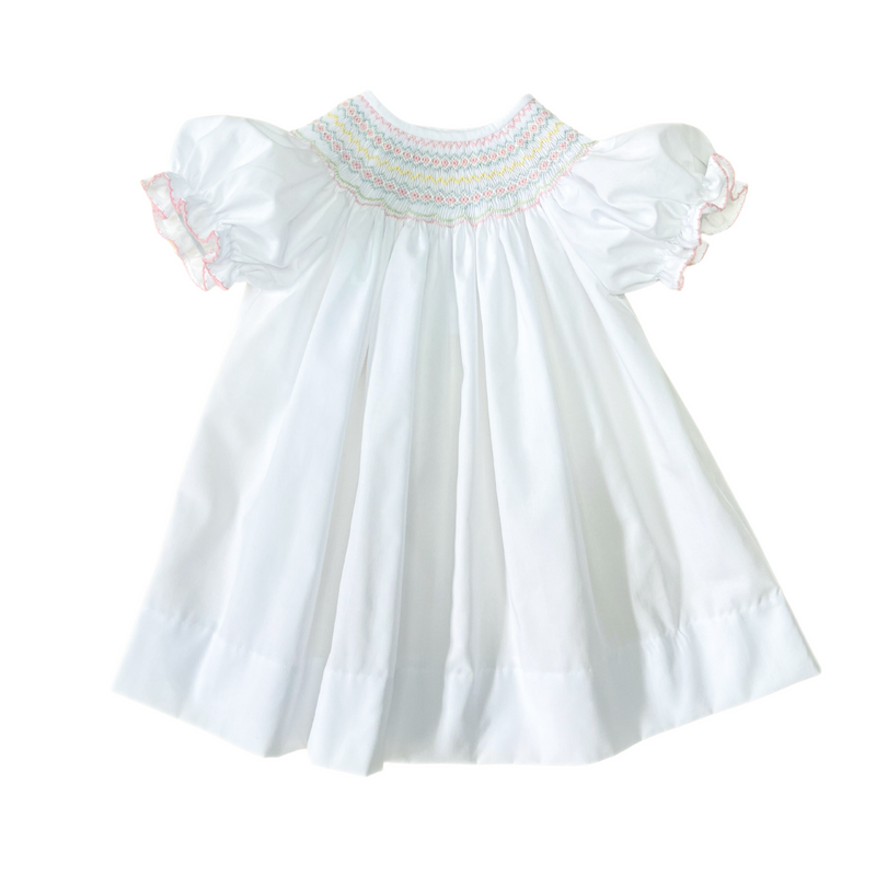 *Pre-Sale* Lulu Bebe Pastel Smocked Dress