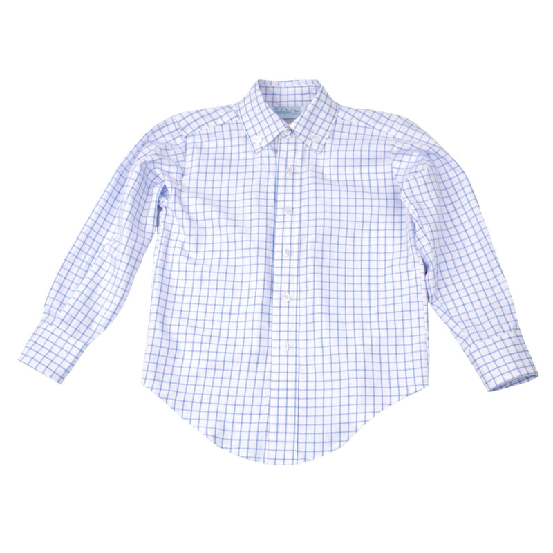 *Pre-Order* Funtasia Too Button Down Shirt - Blue Check