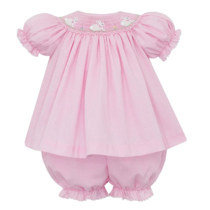 *Pre-Order* Petit Bebe Bunnies Bloomer Set - Pink