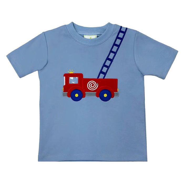 *Pre-Order* Zuccini Kids Firetruck T-Shirt - Blue