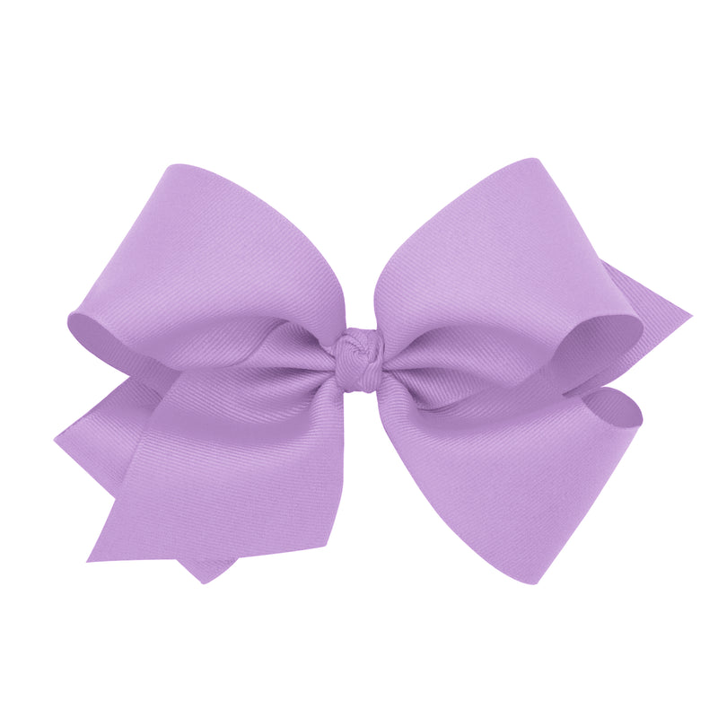 Wee Ones Classic Grosgrain Bow - Light Orchid