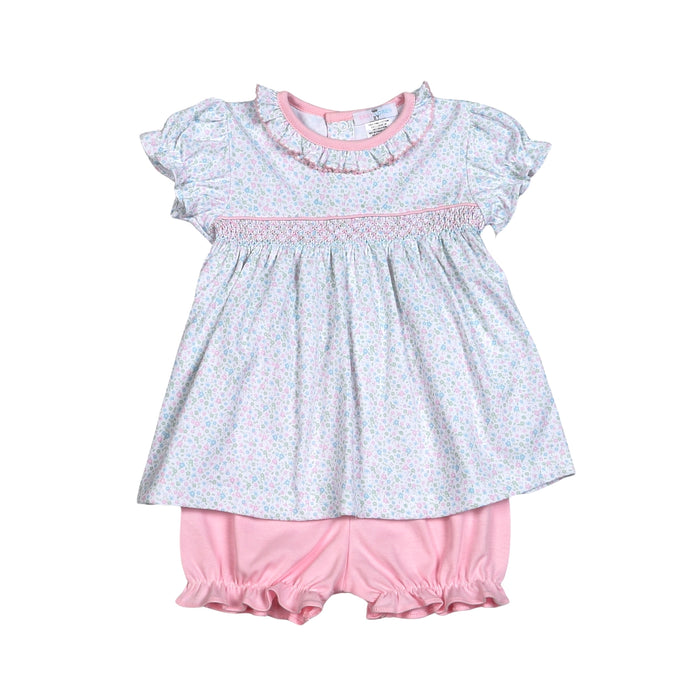 Baby Loren Floral Bloomer Set