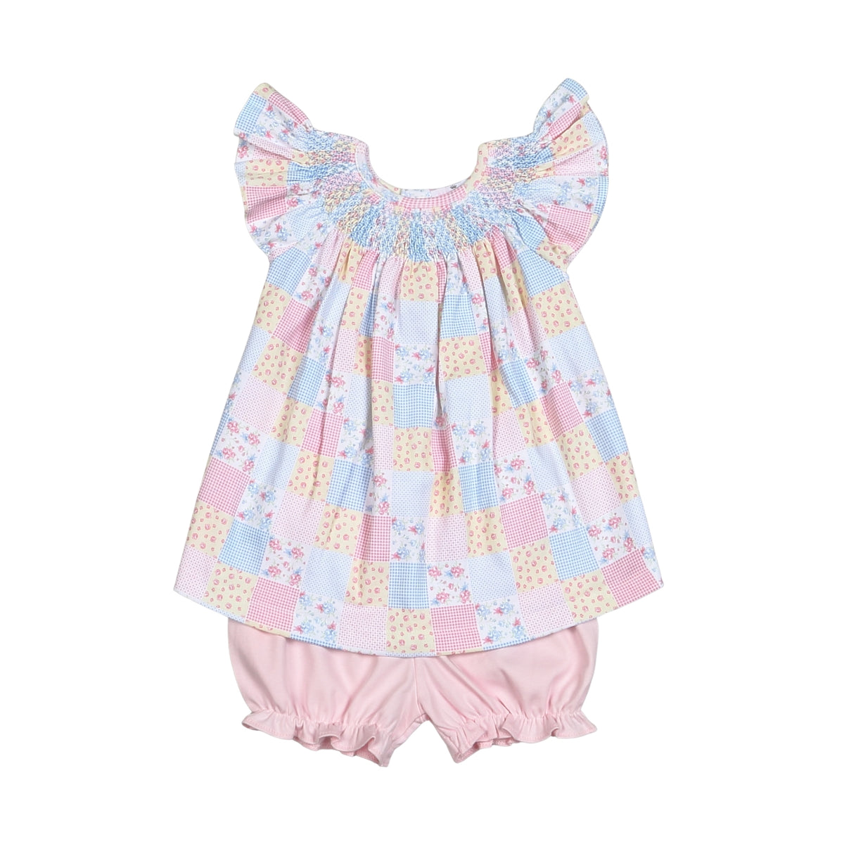 Baby Loren Petal & Patches Bloomer Set