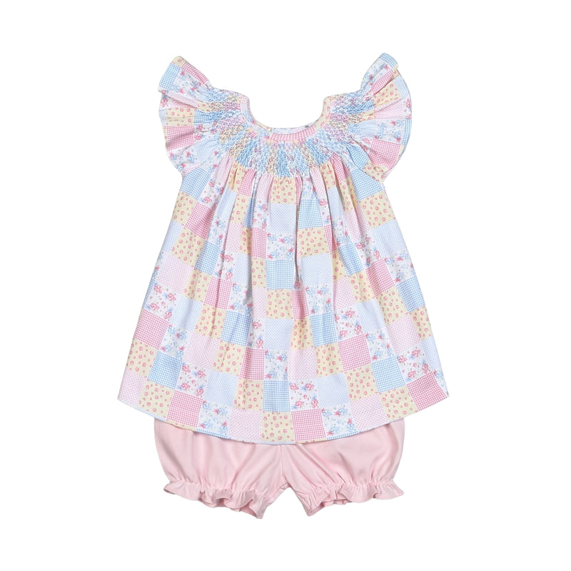 Baby Loren Petal & Patches Bloomer Set