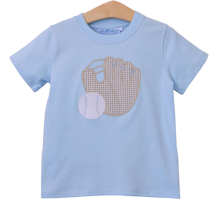 Trotter Street Kids Baseball T-Shirt - Blue