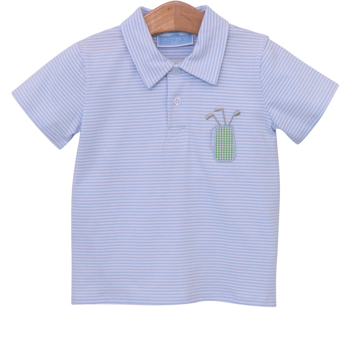 Trotter Street Kids Boys Golf Polo Shirt