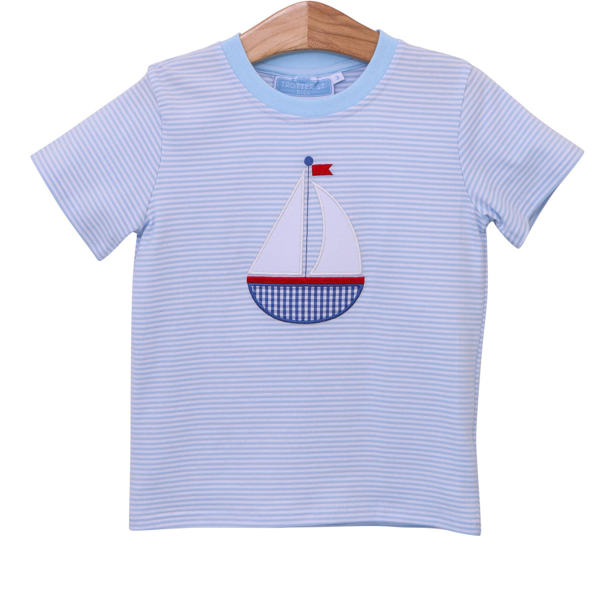 Trotter Street Kids Sailboat T-Shirt