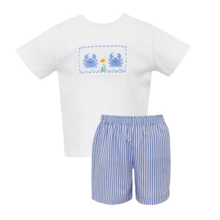 Anavini Crabs Short Set - Blue