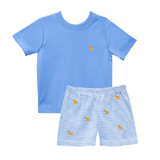 Zuccini Kids Labrador Short Set - Blue