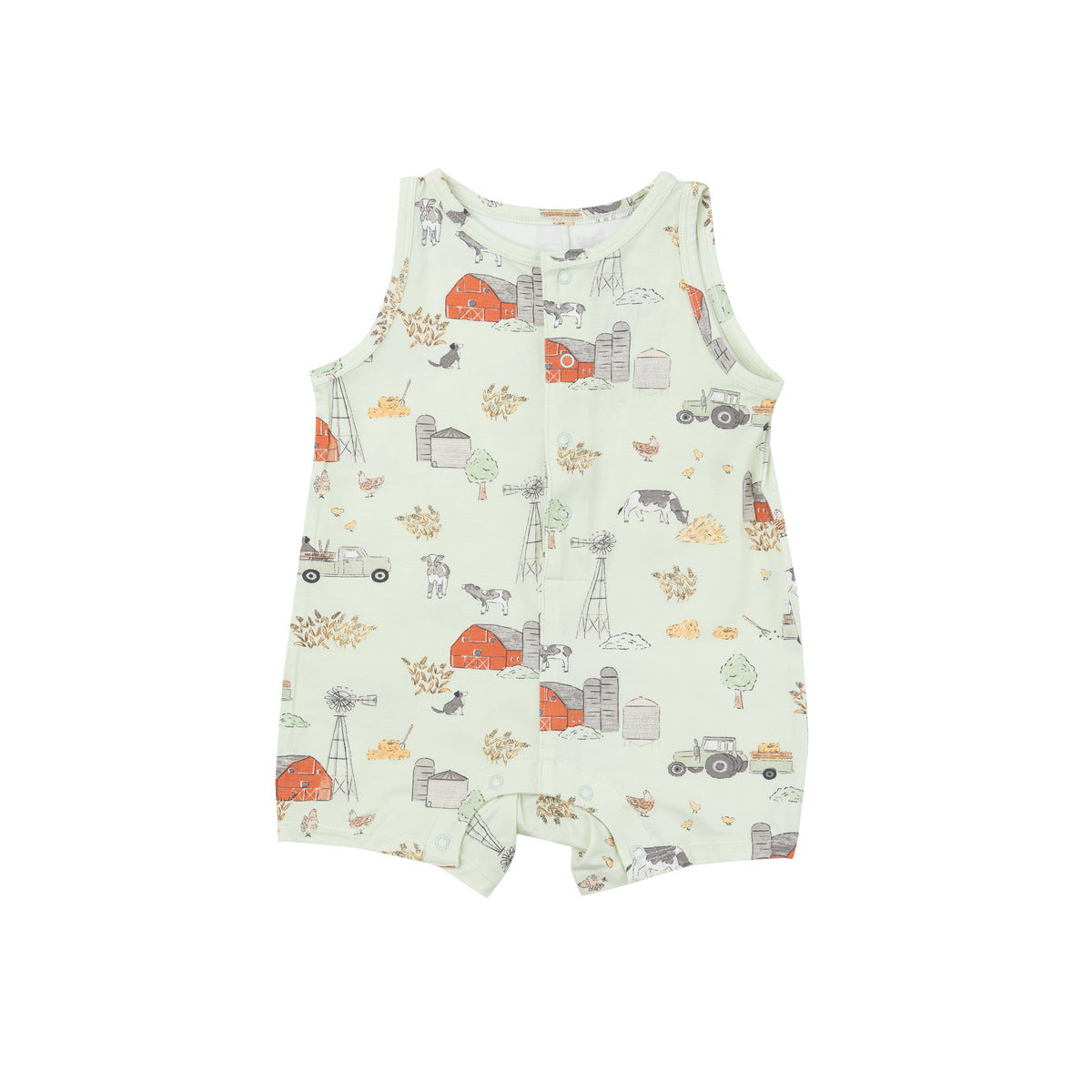 Angel Dear Hay Farmer Romper