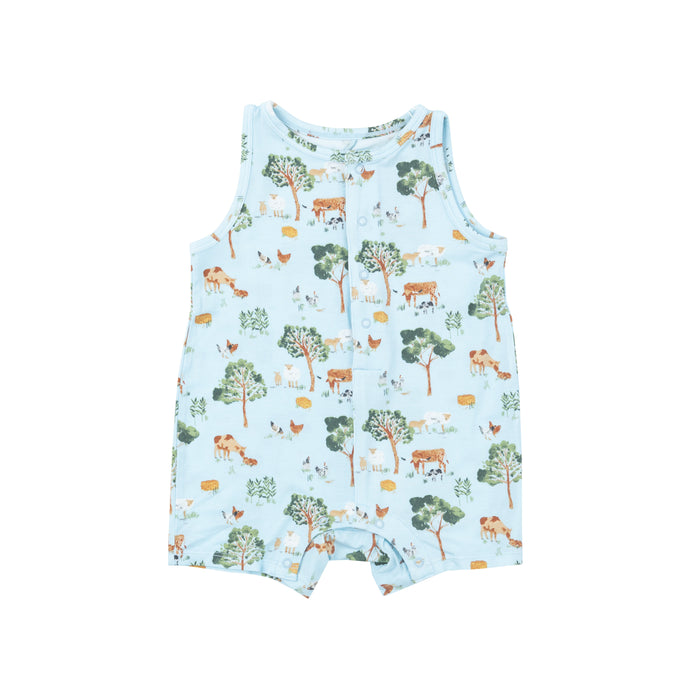 Angel Dear Farm Friends Romper