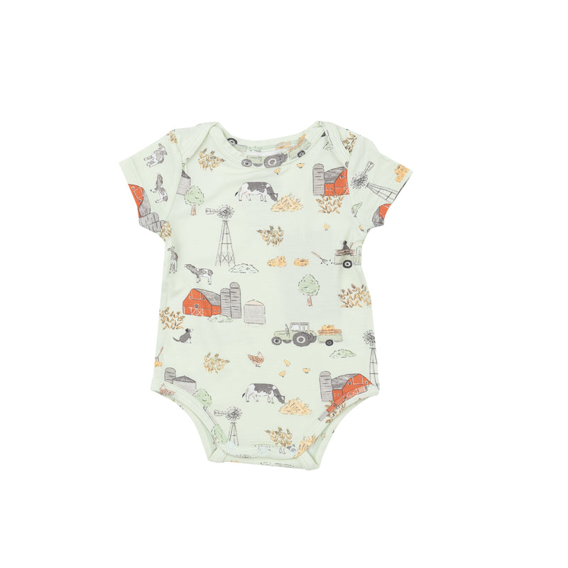 Angel Dear Hay Farmer Onesie