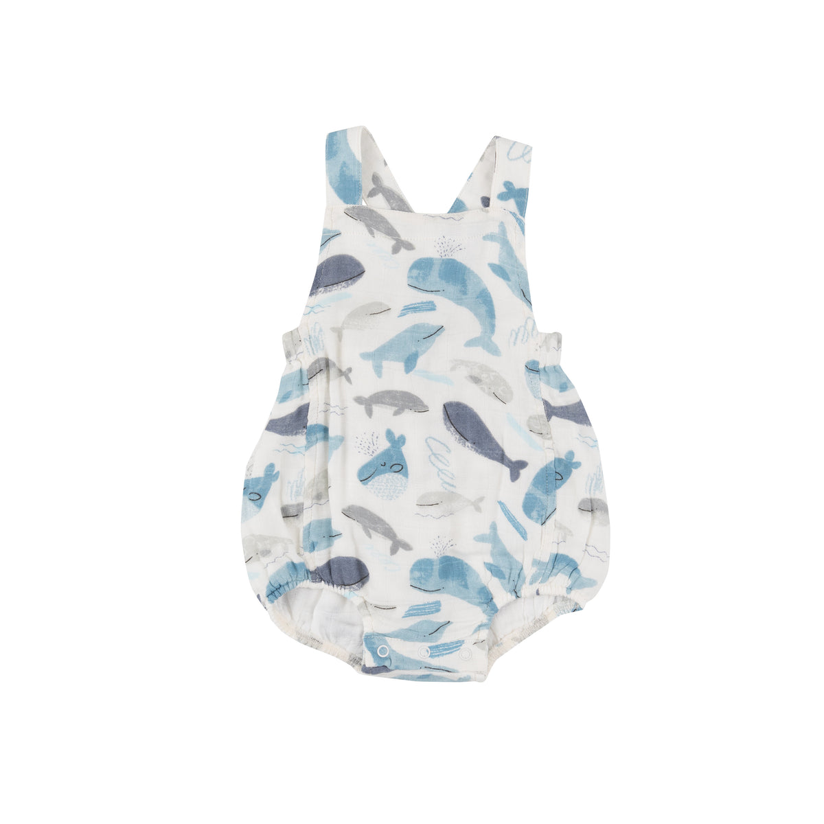 Angel Dear Blue Whales Sunsuit