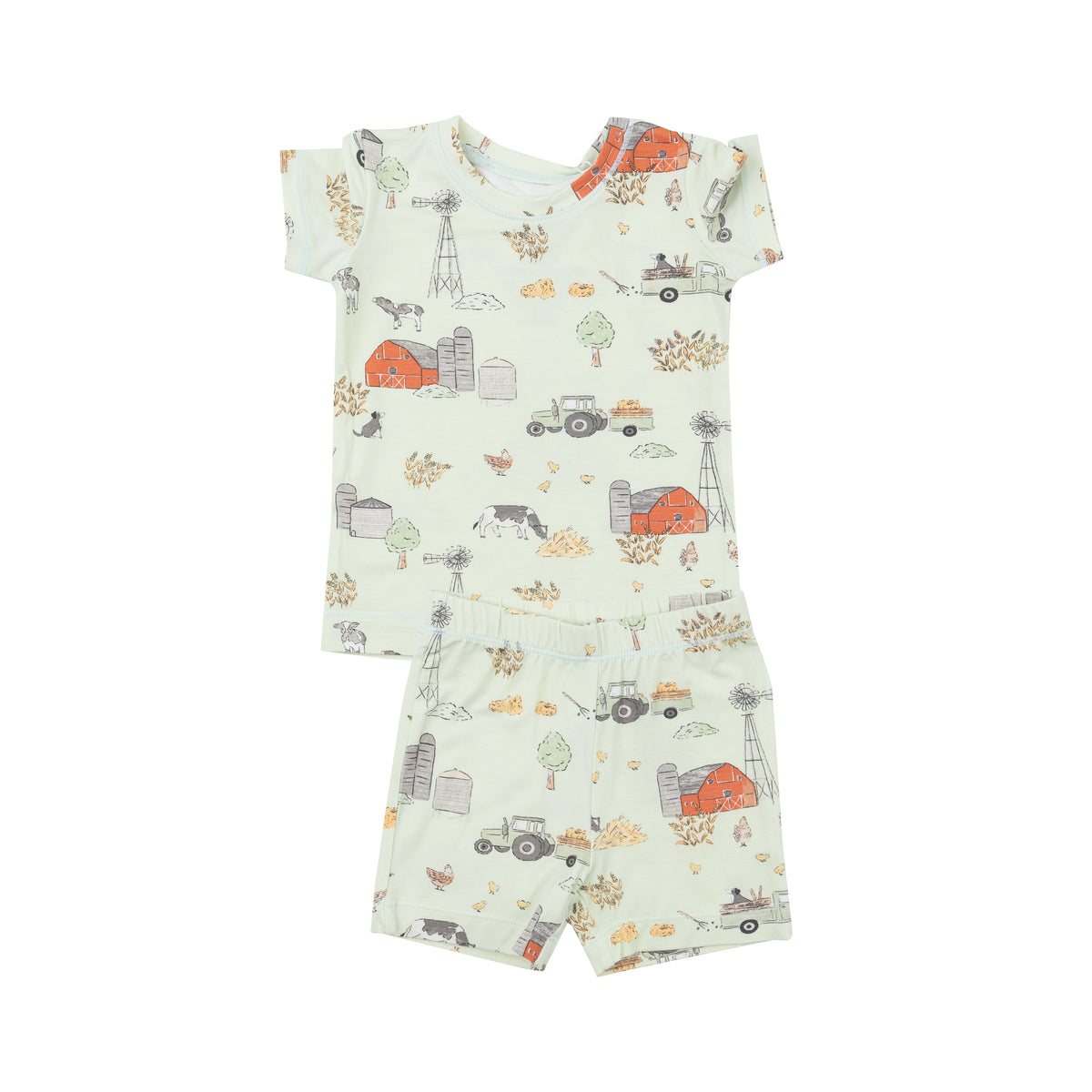 Angel Dear Hay Farmer Pajama Set