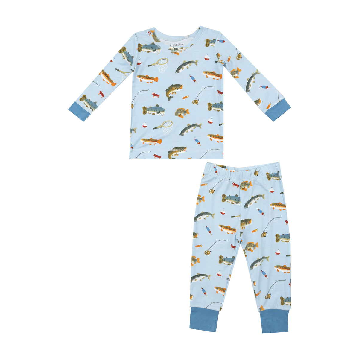 *Pre-Sale* Angel Dear Fishing Pajama Set - Blue