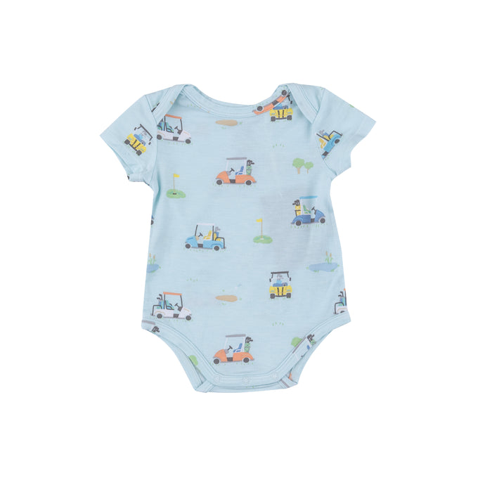 Angel Dear Golf Carts Onesie - Blue