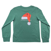 *Pre-Order* Saltwater Boys Company Santa Hat Long Sleeve T-Shirt - Green