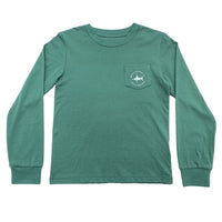 *Pre-Order* Saltwater Boys Company Santa Hat Long Sleeve T-Shirt - Green