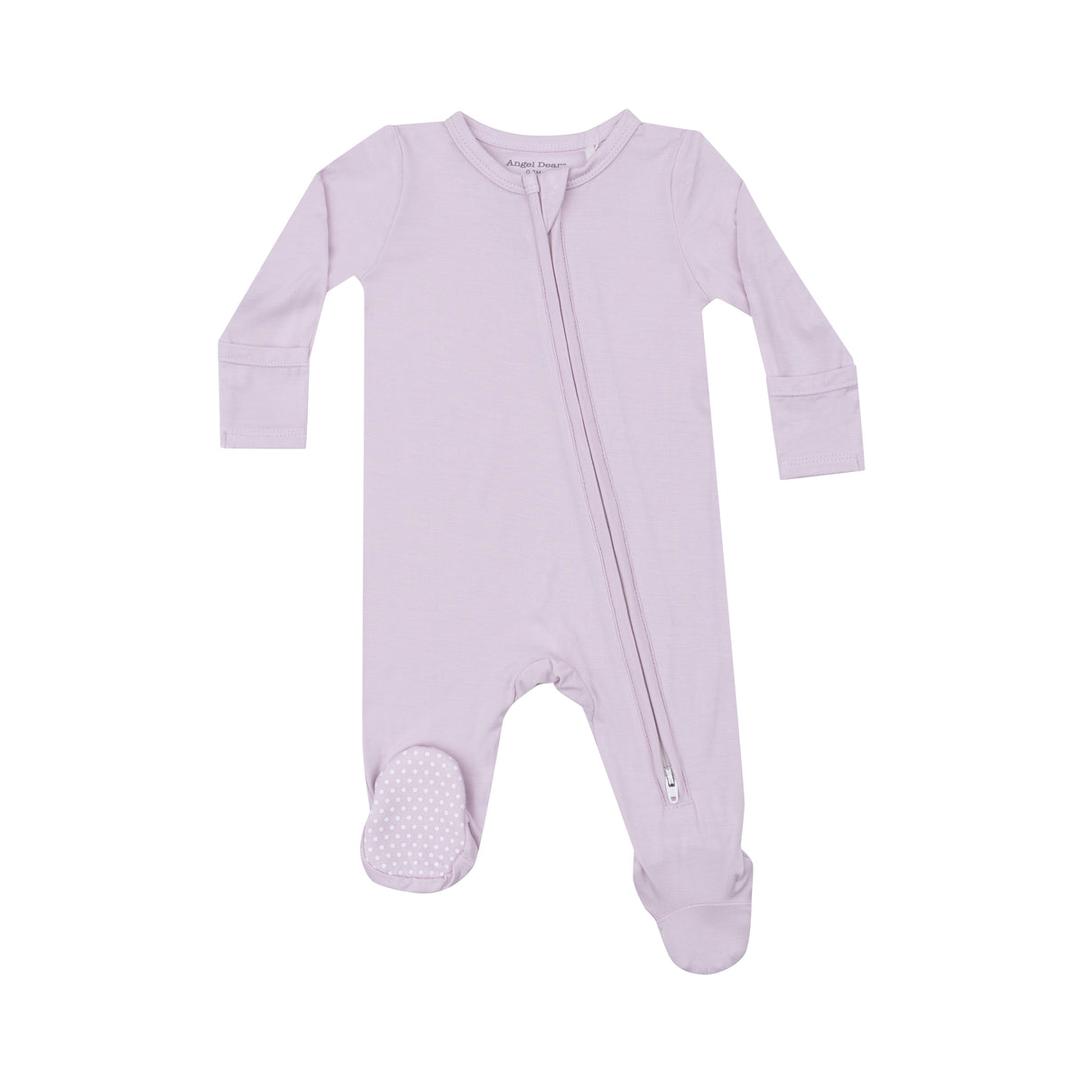 Angel Dear Zipper Footie - Orchid