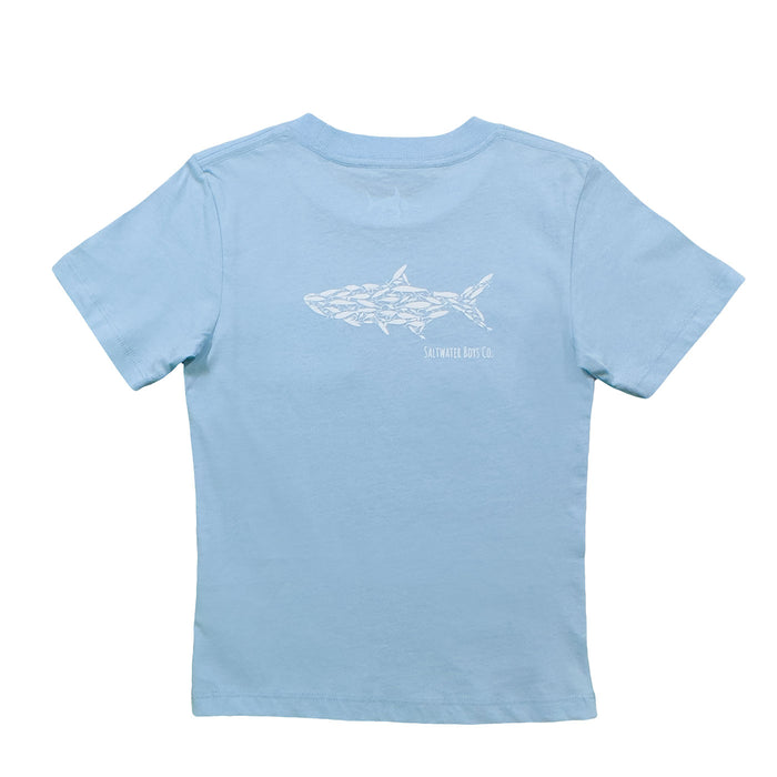 Saltwater Boys Company Shark T-Shirt - Blue