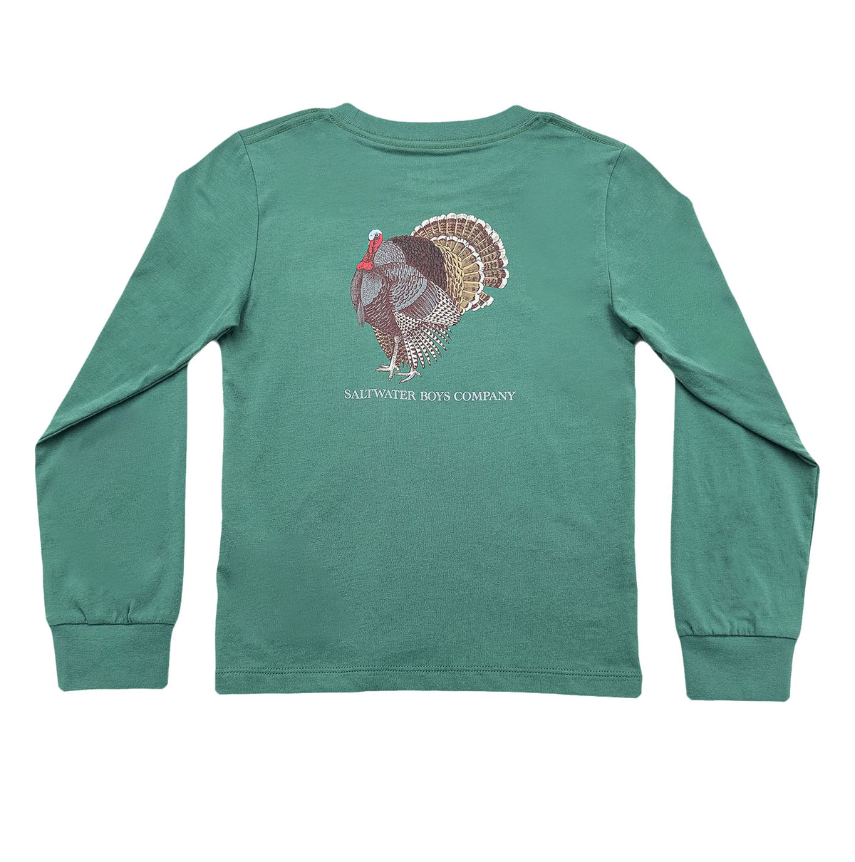 Saltwater Boys Company Deer Long Sleeve T-Shirt - Green
