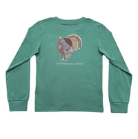 Saltwater Boys Company Deer Long Sleeve T-Shirt - Green