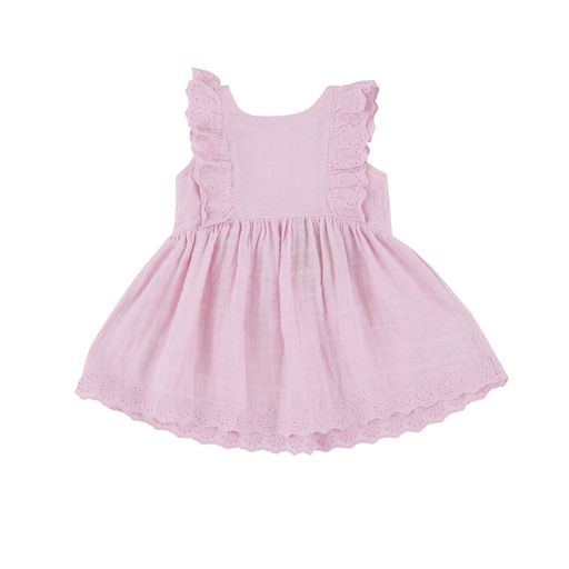 Angel Dear Pink Eyelet Dress