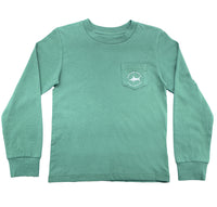 Saltwater Boys Company Deer Long Sleeve T-Shirt - Green