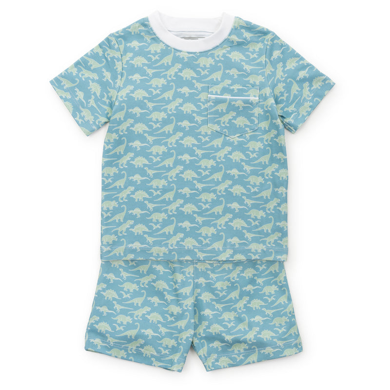 Lila + Hayes Dinosaur Dig Pajama Set