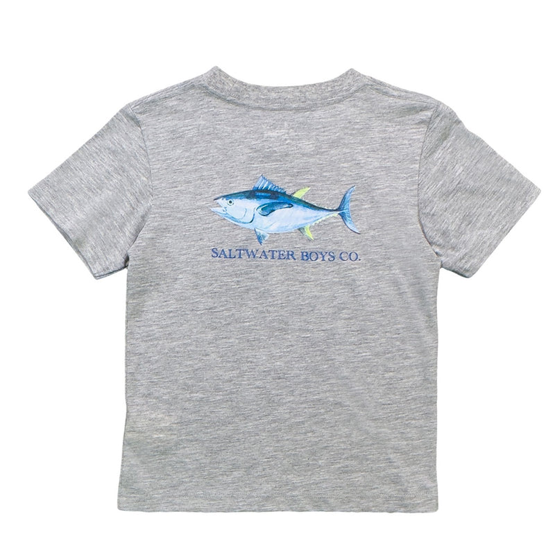 Saltwater Boys Company Tuna T-Shirt - Grey