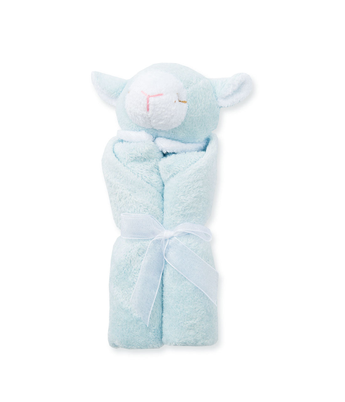 Angel Dear Lovey Blankie - Blue Lamb