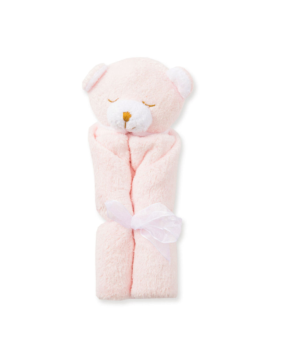 Angel Dear Lovey Blankie - Pink Bear