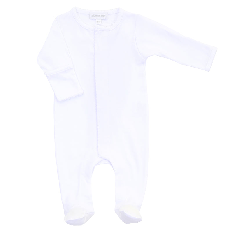 Magnolia Baby Essentials Footie - White