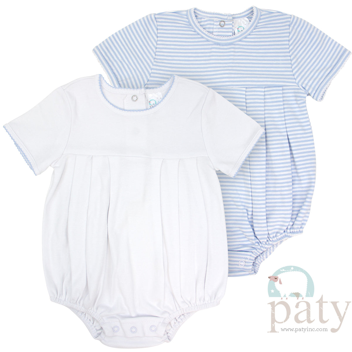 Paty, Inc. Blue Stripe Bubble