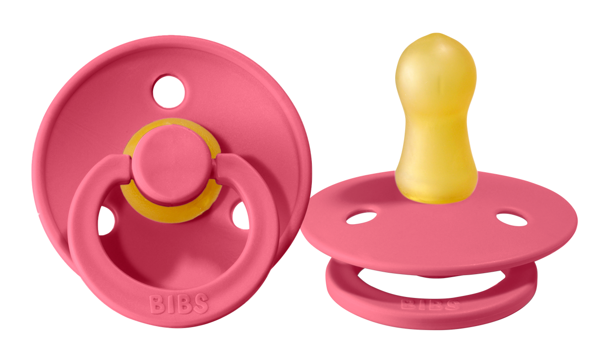 BIBS Pacifiers 2 Pack - Coral