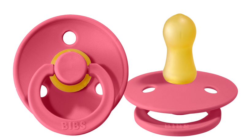 BIBS Pacifiers 2 Pack - Coral