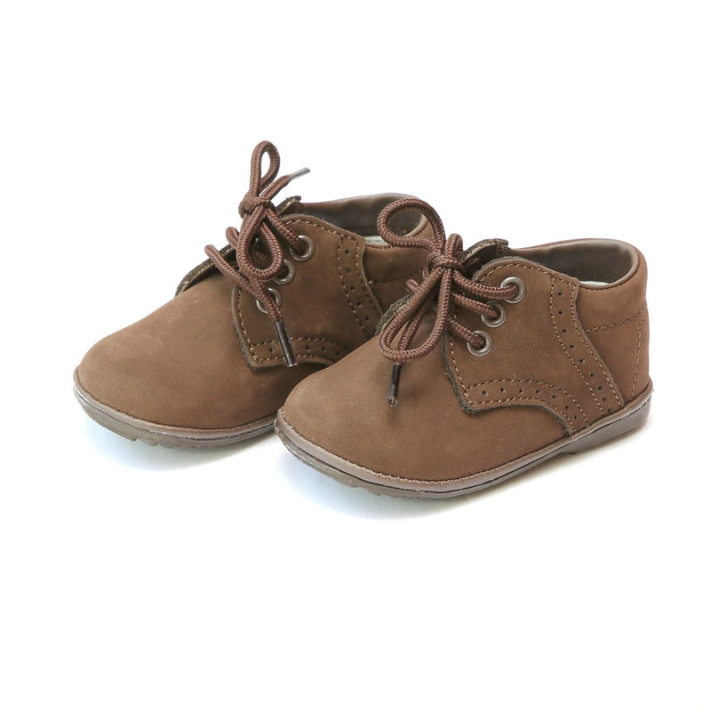 L’Amour James Boy's Leather Lace Up Shoe - Brown