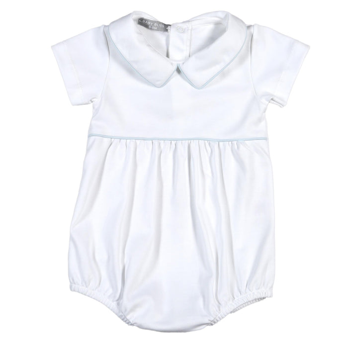 Baby Loren Bubble - White/Blue