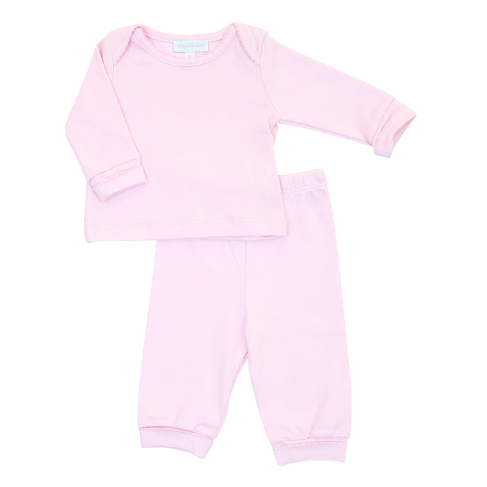 Magnolia Baby Two Piece Loungewear - Pink