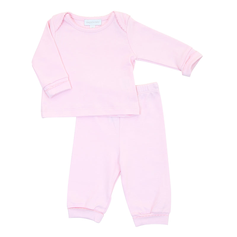 Magnolia Baby Two Piece Loungewear - Pink