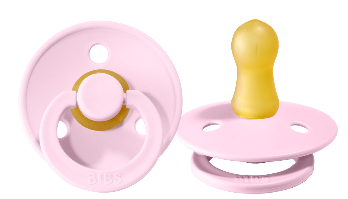 BIBS Pacifiers 2 Pack - Baby Pink