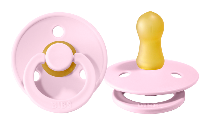 BIBS Pacifiers 2 Pack - Baby Pink