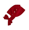 Petit Ami Corduroy Bonnet - Red
