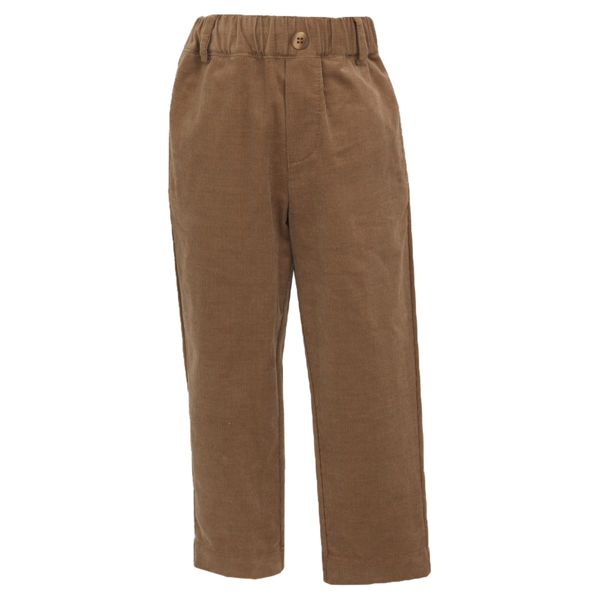 Anavini Boys Tailor Corduroy Pants - Brown