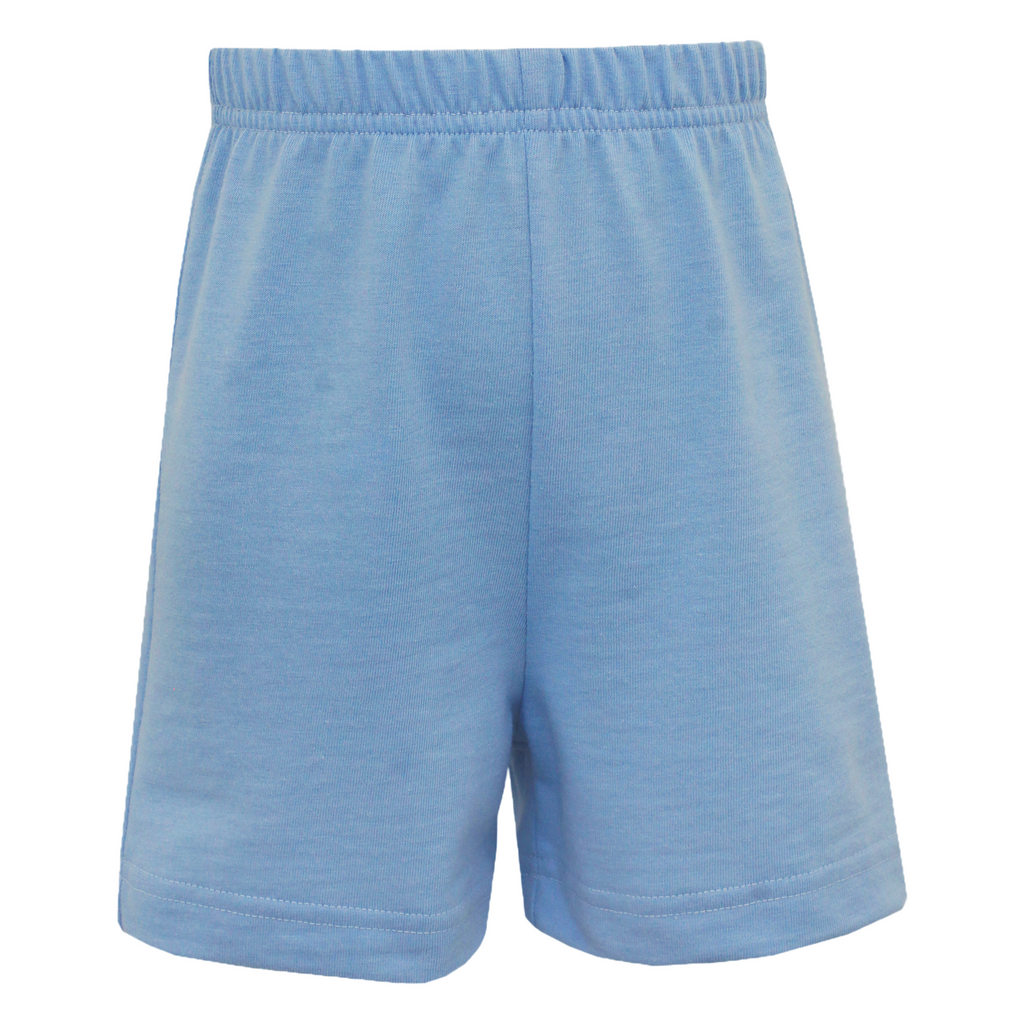 Claire & Charlie Boys Knit Shorts - Light Blue