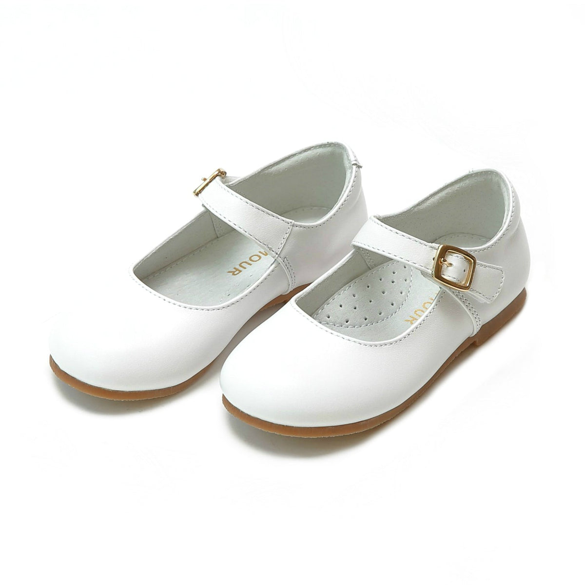 L’Amour Dressy Flat - White